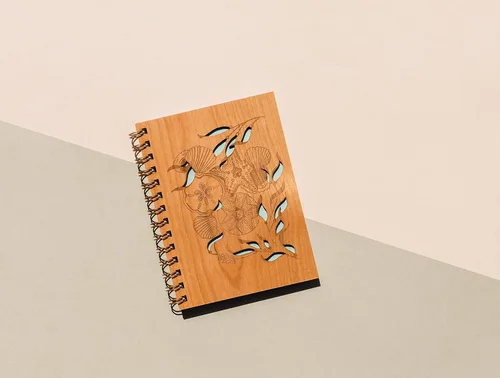 Vista 5 de Tidepools Sea Life Blank Writing Journal