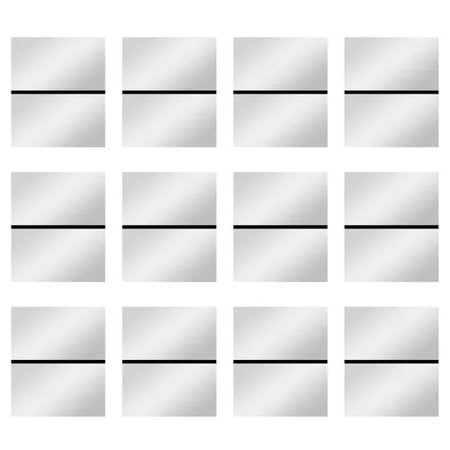 Vista 12 de Lámina de plástico ABS de doble color para grabado láser, 11.8 x 6.49 x 0.05 pulgadas, materiales de doble color para letreros interiores, 12
