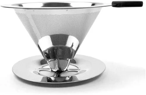 Molinillo de café de regalo para papá, molinillo de café 4 en 1, molinillo eléctrico, termómetro digital con filtro y recipiente, para campamento,