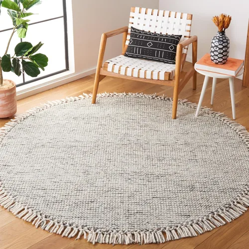 Vista 23 de SAFAVIEH Metro Collection Runner - 2'3" x 7', Beige & Ivory, Handmade Wool, Ideal for The Living Room, Dining, Bedroom (MET874B)