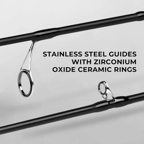 Vista 11 de KastKing Crixus Fishing Rod and Reel Combo, High Performance Spinning & Baitcaster Combo, IM6 Graphite 2Pc Blanks, Zirconium Oxide Rings