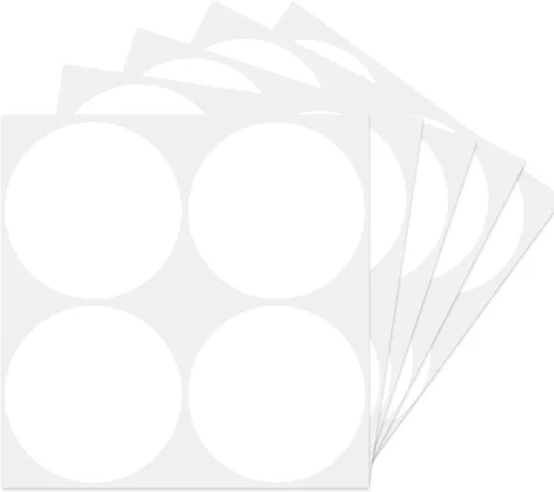 Vista 22 de STARLIBOO Calcomanías de punto negro, calcomanías circulares extraíbles de 3 pulgadas, para oficina, venta de garaje, venta de patio (200 piezas)