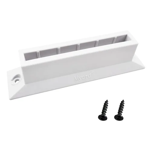 Vista 9 de Myard Scenic Frontier - Balaustres de vidrio transparente templado para terraza, patio, barandilla de madera o aluminio, barandilla de barandilla