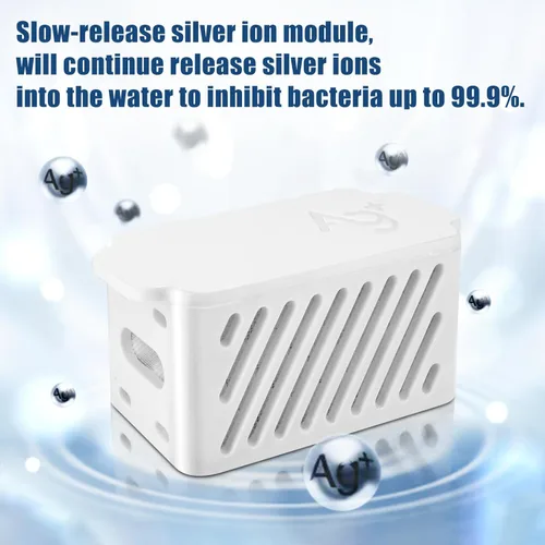 Vista 5 de 2 Pcs Silver Ion Module Replacement for Roborock S7maxv Ultra / S7 Pro Ultra/Q Revo / S8 / S8 Pro Ultra / S8+ / S8 Plus Vacuum Cleaner Accessories