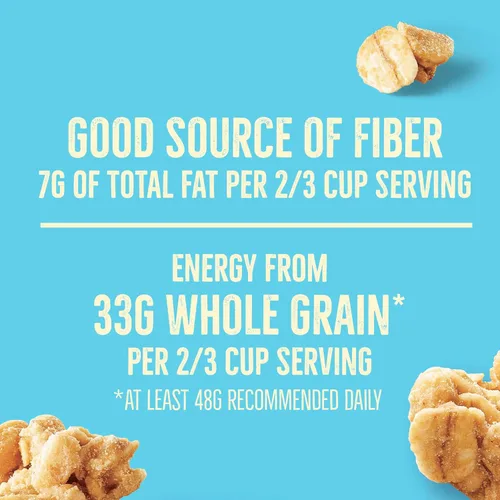 Vista 5 de Nature Valley Granola proteica, granola de vainilla francesa, bolsa resellable para aperitivos, 11 onzas