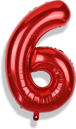 Vista 59 de Globos de Sirena Número 0 de 40 Pulgadas, Juego de Globos de Números Grandes Morado Verde Azulado Arcoíris 0-9, Globos de Números de Papel de Azul