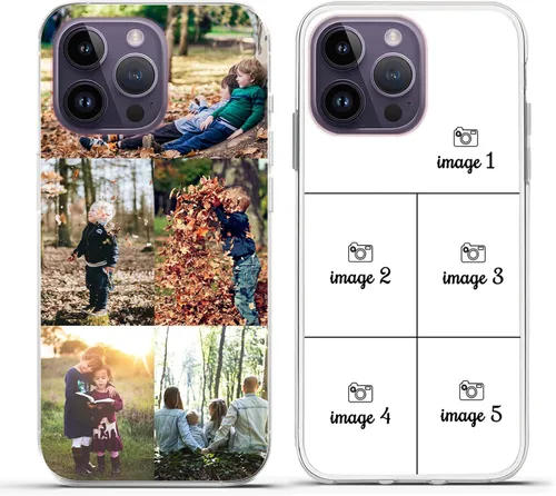 Vista 11 de Fundas de teléfono personalizadas, compatibles con iPhone 17, 16, 15, 14, 13, 12, 11 Pro Max Plus X, fabricada en Estados Unidos, crea tu propia