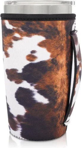 Vista 135 de Fundas Aislantes de Neopreno Portavasos con Asa para Vasos Tumbler de 20oz, Funda Reutilizable para Café Helado Para Tazas de Café de 30oz - 32oz
