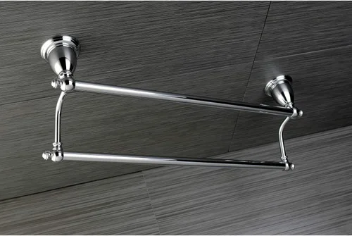 Vista 4 de Kingston Brass BA797318C - Toallero doble inglés vintage de 18 pulgadas, cromo pulido