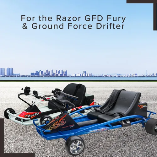 Vista 5 de AlveyTech Acelerador de pulgar de velocidad variable para Razor GFD Fury & Razor Ground Force Drifter (versiones 3+) - Acelerador premium de 6 hilos