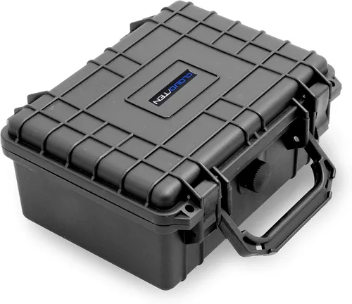 Vista 3 de Cloudten 9 inch Airtight Case with Impact Absorbing Customizable Foam, Includes Case Only