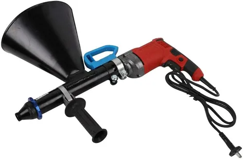 Vista 8 de Pistola de mortero eléctrica de mortero de lechada de mortero, 700 W para patio, máquina aplicadora de lechada de ladrillos para patio, herramienta