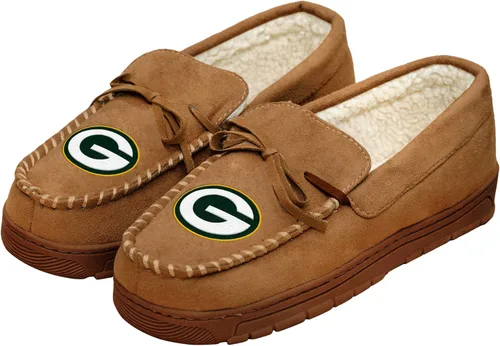 Vista 59 de FOCO Mens NFL Team Logo Moccasin Slippers