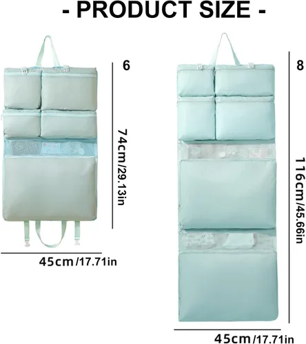 Vista 7 de Multi Compartment Luggage Organizers Polyester Storage Bags For Clothes Packing Travel Accessories Multi Compartment Garment Bag