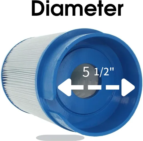 Vista 3 de Filtro para bañera de hidromasaje 5020 compatible con filtro Softub Spa 5020, y para modelos construidos después de 2009