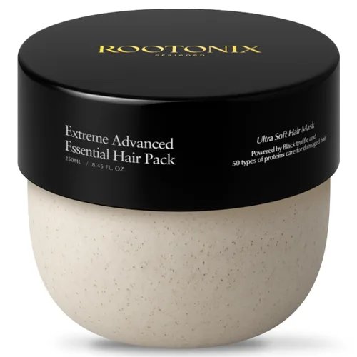 Extreme Advanced - Mascarilla para el cabello, 50 proteínas + complejo de queratina y trufa negra francesa, paquete de cabello acondicionador