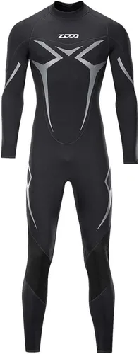 ZCCO Traje de neopreno de alta calidad para hombre y mujer, de 0.118 in, manga completa, para buceo, buceo, surf, canoa, buceo