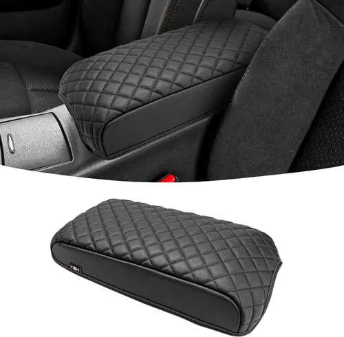 KBH Funda para reposabrazos de consola central para Nissan Maxima 2009-2014 y Altima 2013-2018, cubierta protectora de la tapa de la consola Negro