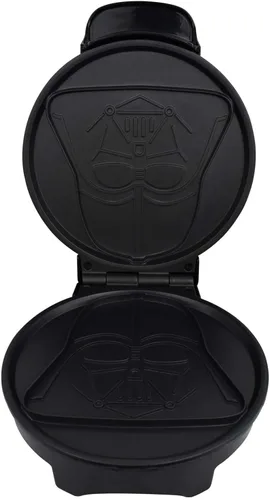 Vista 7 de Uncanny Brands Máquina para hacer gofres Darth Vader - The Sith Lord On Your Waffles- Plancha para gofres