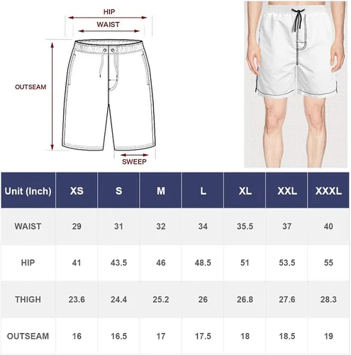 Vista 7 de Traje de baño corto de secado rápido para hombre, con forro de malla, moda