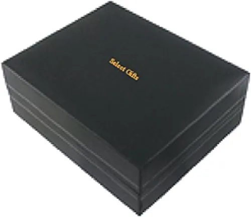 Vista 2 de Milagro City bandera de Ecuador caja clip de corbata de gemelos Set de regalo