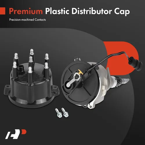 Vista 5 de Distribuidor de encendido A-Premium con tapa y rotor compatible con Jeep Grand Cherokee, Cherokee 1994-1997, Wrangler 1994-1995 1997, 4.0L