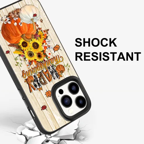 Vista 4 de Funda para iPhone 16, 15, 14, 13, 12, 11 Pro Max, Galaxy S25, S24, S23, S22, S21, FE, Ultra A16, A15, A14, A54, Moto Pixel, otoño