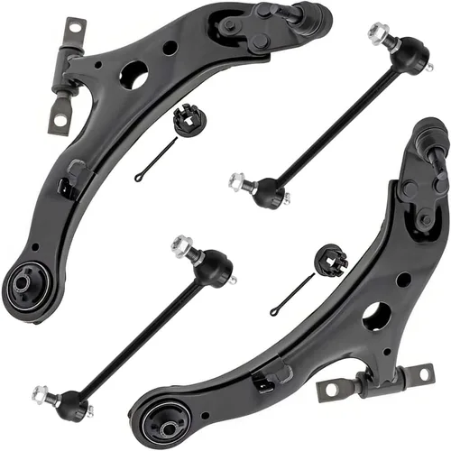 Vista 89 de Detroit Axle - Kit de 4 brazos de control de extremo delantero para Dodge Dart 13-16, Chrysler 200 15-17, 2 brazos de control inferiores, 2 extremos
