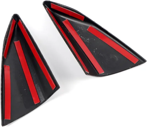 Vista 5 de ITrims Para Chevrolet Corvette C8 2020 2021 2022 2023 Accesorios de coche Una cubierta de pilar triangular Car Styling Decoración Pegatina ABS Fibra