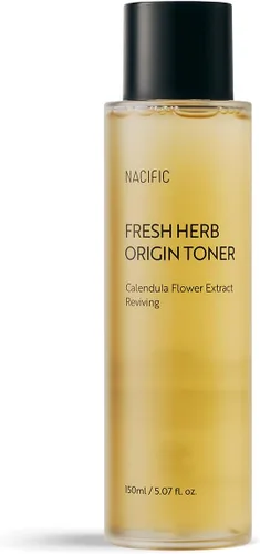 NACIFIC Fresh Herb Origin - Tónico facial de 5.07 onzas líquidas, 5.1 fl oz con vitamina B, vitamina C Radiance, barrera de humedad de la piel,