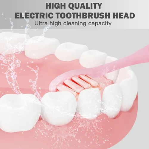 Vista 4 de GTHUNDER Cabezales de cepillo de dientes eléctricos de repuesto adecuados para Oclean.con tapas higiénicas, envasadas al vacío. Se adapta a todos