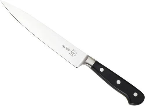 Vista 11 de Cuchillo de chef, Mercer Culinary Renaissance, forjado de 8 pulgadas, cuchillo de pelar forjado 63.5 cm , 2.5", Negro
