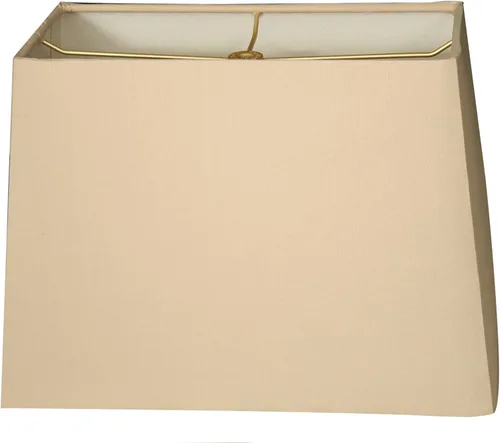 Vista 20 de Royal Designs, Inc. HB-613-12AGL Pantalla para lámpara de tapa dura rectangular, (5 x 10) x (8 x 12) x 9.5, Oro Antiguo