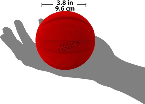 Vista 4 de Nerf perro pelota chillona., Sencillo, talla única , Rojo