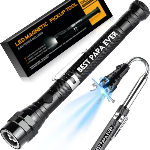 Vista 9 de Regalos para Hermano - Herramienta de Captura Magnética con LED, EL MEJOR HERMANO DE TODOS - Regalos de Cumpleaños para Hermano, Regalos de Hermana