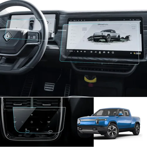 Vista 72 de Protector de pantalla de coche para Ford Edge 2024 2025 2023 2022 2021 (SE/SEL/ST-Line/Titanio/ST) Accesorios Protector de pantalla de vidrio