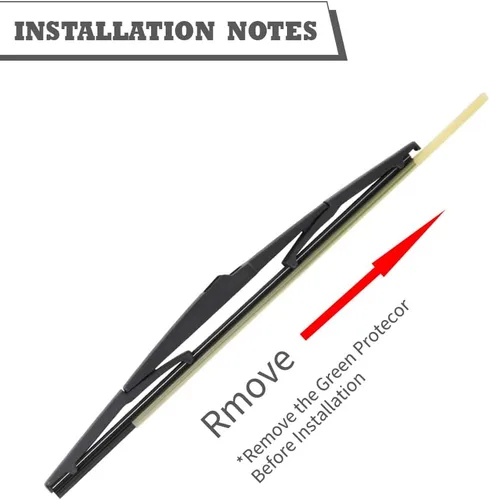 Vista 3 de Juego de Tuerca de Brazo de Escobilla Limpiaparabrisas Trasero de Repuesto para Honda Odyssey 2011-2017 Accesorios de Ensamblaje de Cubierta