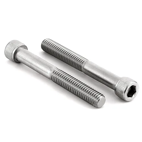 Vista 10 de MewuDecor Tornillos de cabeza hueca de 1/4-20 x 1/2", unidad de enchufe Allen, acero inoxidable 18-8 (304), rosca completa, acabado brillante, rosca