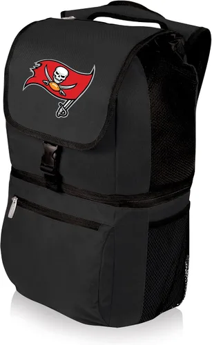 Vista 33 de Picnic TIME NFL Zuma Mochila Enfriadora, Mochila Enfriadora Suave, Enfriador de Almuerzo Negro
