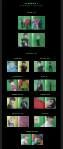 Vista 3 de NCT 127 3er álbum pegatina prensa coreana Joya versión versión Aleatorio Member Booklet CD Lyric Paper AR Clip Card AR Photo Card K-Pop