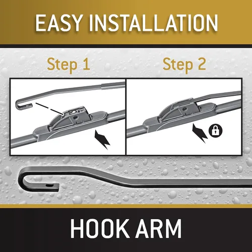 Vista 13 de TRICO Diamond 21" + 21" Premium Automotive Replacement Windshield Wiper Blades (Set of 2), Passenger and Driver Side All-Weather Beam Wiper Blades