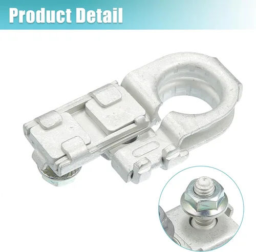 Vista 4 de X AUTOHAUX Terminal de batería positivo 919803X010 Terminal de cable de batería para Hyundai Accent 2015-2017 para Kia Rio 2016-2020