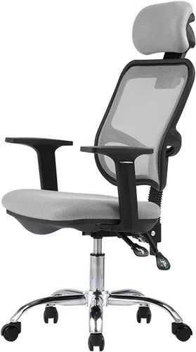 Vista 8 de Ergonomic Office Chair, Comfortable Swivel Chair with Mesh Fabric, Adjustable Backrest, High Back Computer Chair with Lumbar Support