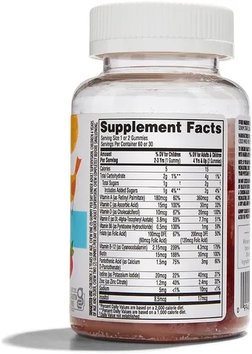 Vista 2 de 365 by Whole Foods Market, Multivitamínico en gomitas para niños, 60