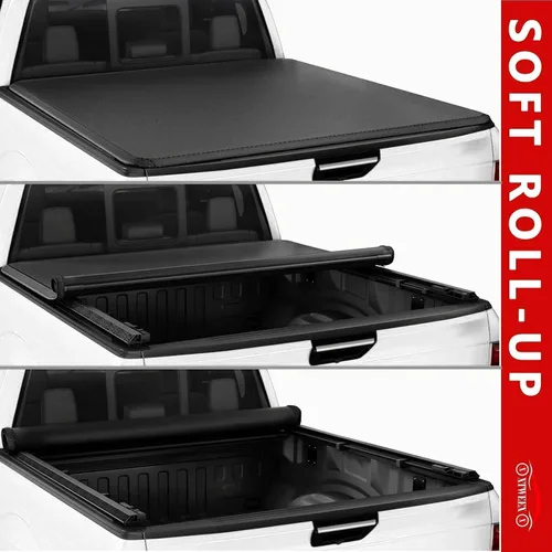 Vista 3 de Cubierta enrollable suave para Ford F-250/350 99-16 de 6.8 pies