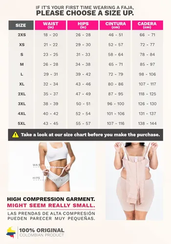 Vista 3 de Salome Butt Enhancer Tummy Control Shapewear Fajas Colombianas