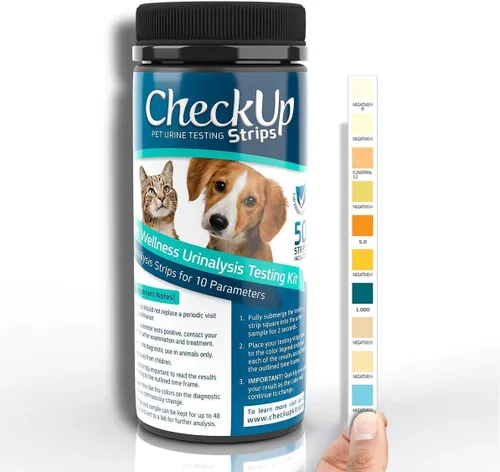 Vista 5 de Kit4Cat Juego de arena y prueba Kit 4Cat arena hidrofóbica con comprobación de 10 parámetros tiras de prueba x 50