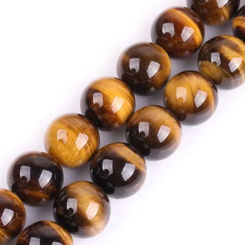 Vista 26 de GEM-Inside Cuentas sueltas de gemas de ojo de tigre azul lapislázuli de 8mm (0.31 pulgadas) color teñido redondas de cristal energético