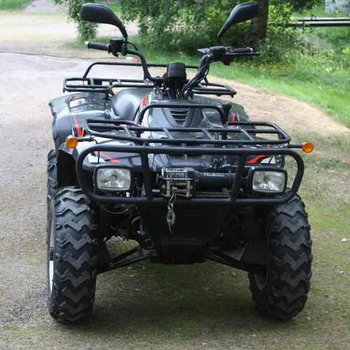 Vista 6 de JIAYAN Polea accionada trasera de 5.709 in de repuesto para Linhai 257cc 260cc 300cc ciclomotor Scooter GO KART ATV