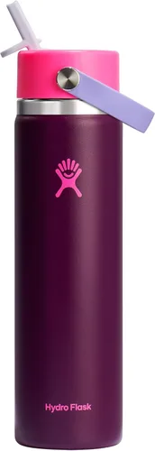 Vista 49 de Hydro Flask de boca ancha con tapa Flex de pajita de 24 onzas Agave